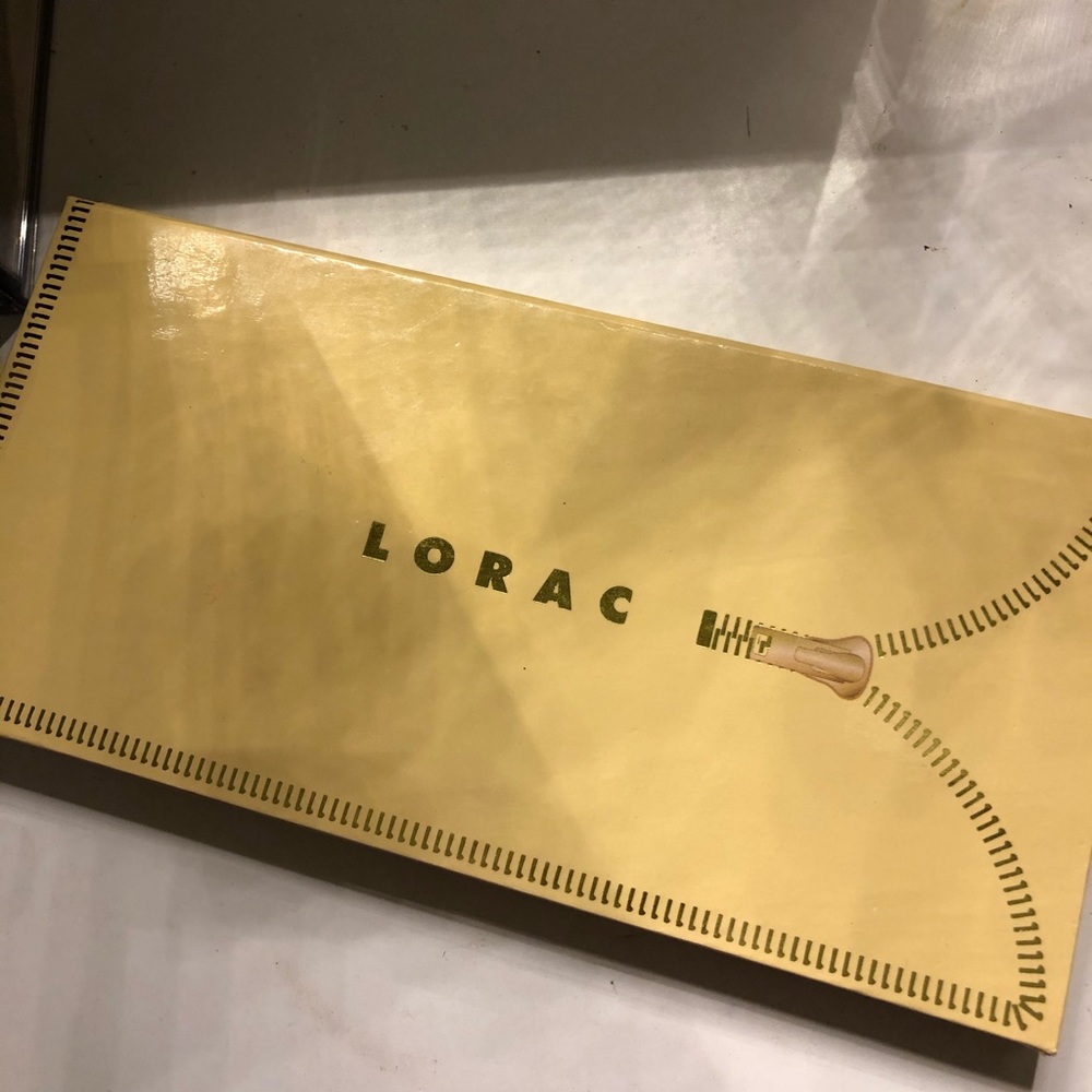 Lorac unzipped eyeshadow palette